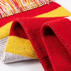 Écharpes en tricot d'hiver personnalisées de haute qualité 2025 pour unisexe, logo personnalisé élégant de haute qualité, tricot sportif, club de football - Product Image 5