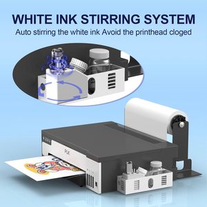 เครื่องพิมพ์ A3 DTF W เครื่องปั่นและเครื่องเป่าผง XP600 DTF การป้อนม้วนความเร็วสองเท่าระบบกวนหมึกสีขาว DTF W L18058อัพเกรด - Product Image 4