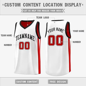 Thời Trang Chất Lượng Cao Bán Buôn Đội Bóng Rổ Jersey Top Xu Hướng Mới Thiết Kế Bóng Rổ Jersey Áo Sơ Mi & Tops - Product Image 4