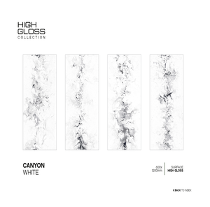 กระเบื้องเซรามิกพอร์ซเลนมันวาวขนาด600*1200มม. สำหรับผนังภายในวิลล่าและพื้นในห้องนั่งเล่น - Product Image 1