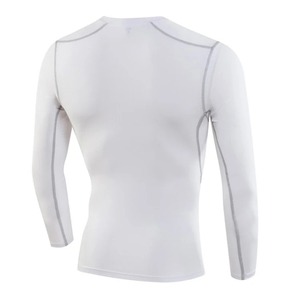 Men's High-Performance Eco-Friendly Front Short Sleeve Spandex/Polyester V-Neck Tee Customized Logo-Gym Wear for Strength - Product Image 2