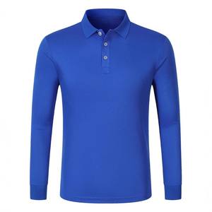 Camiseta Polo de Manga Larga para Otoño, Precio de Fábrica de Bangladesh y China, Uniforme de Trabajo Unisex, Logotipo Personalizado Impreso y Bordado - Product Image 5