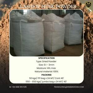 Polvo de Cáscara de Anacardo de Vietnam - Producto Agrícola Secundario para Alimentación Animal y Biomasa - Product Image 2