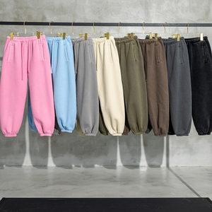 Pantalones de chándal personalizados de gran tamaño para hombre, pantalones de chándal de alta calidad para clima frío, invierno, pantalones para correr para hombre, pantalones de chándal informales Premium - Product Image 2