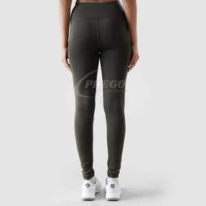 Custom Wholesale Womens Breathable High Waist <b>Leggings</b> Soft Polyester Fitness Pants Wholesale Casual <b>Summer</b> Wear For Women - Product Image 2