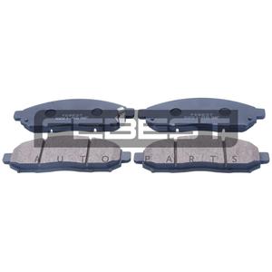Set di pastiglie freno anteriori FEBEST (0201-R51MF) - Product Image 1