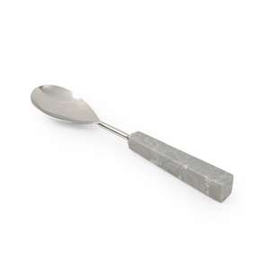 Ensemble de couverts en argent pour servir la salade, sans danger pour le contact alimentaire, fournitures pour restaurants et hôtels, passe au lave-vaisselle, ensemble de couverts unique, vente chaude - Product Image 2