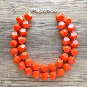 Haute qualité unisexe à la mode dernière conception prêt à l'emploi résine perles collier mode pendentif colliers pour les fêtes - Product Image 3