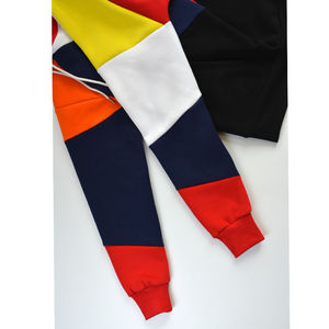 Pull-over à capuche léger 100% coton pour hommes Sweatshirts à capuche personnalisés lourds surdimensionnés hiver sans fil polaire à capuche teint uni - Product Image 6