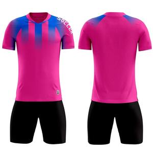 ชุดกีฬาระบายอากาศแห้งเร็วแบบปรับแต่งได้ชุดฟุตบอลทีมฟุตบอลของผู้ชายชุดเสื้อเจอร์ซีย์ลายแนวตั้ง6ปี - Product Image 6