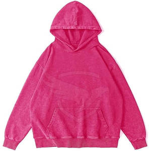 Ropa de calle Sudaderas con capucha de lavado ácido hechas a medida Sudaderas con capucha de color personalizado Estilo único Sudadera con capucha de lavado ácido para la venta - Product Image 1