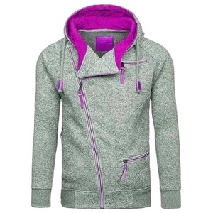 Sweat-shirts d'hiver zippés Vêtements de haute qualité à capuche Impression numérique Derniers sweats à capuche pour hommes en molleton de coton 400GSM - Product Image 1