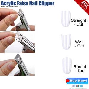 Precio al por mayor, cortadores de puntas de uñas acrílicas con revestimiento de Color titanio, cortaúñas postizas, cortadores de puntas acrílicas, cortador de bordes de puntas de uñas - Product Image 5