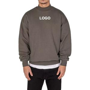 เสื้อสเวตเตอร์ผ้าฟลีซปักลายคอเสื้อของผู้ชายสำหรับฤดูหนาวใส่ปกติกันเป็นขนแกะแห้งเร็ว - Product Image 1