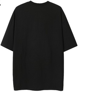 Servicio OEM secado rápido 100% algodón verano tamaño suelto gráfico impreso Slim Fit Casual deportes cuello redondo manga corta Camiseta Top - Product Image 2