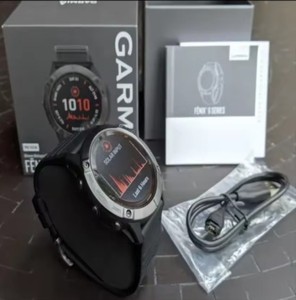 Reloj Inteligente GPS Fenixs 6X Pro Edición Solar, NUEVO, de la MEJOR MARCA, Responde Llamadas, Asistente de Voz con IA, Brújula, Despertador, Pantalla LCD - Product Image 1