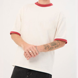 เสื้อยืดผ้าแคนวาสผสมไหม/ฝ้าย ยืดหยุ่นสูง แขนสั้น ทรงปกติ ใส่สบายสำหรับฤดูร้อน ขายส่ง ผ้าเนื้อนุ่ม ซักแห้งเร็ว - Product Image 4