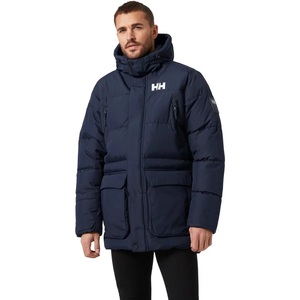 Veste d'hiver matelassée noire pour homme avec logo personnalisé, vêtements d'extérieur pour homme, veste gonflée - Product Image 1
