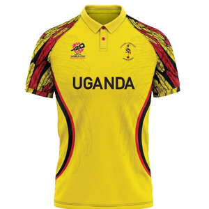 100% poliéster 3D impresión sublimación Cricket Jersey personalizado hombres Top Casual Slim Fit más tamaño barato Cricket equipo uniforme - Product Image 1