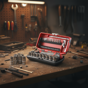 Assortiment de douilles nano Facom 1/4 pouce, accessoires pour outils électriques - Product Image 3