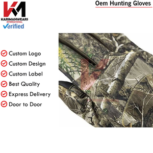 Guantes de Caza de Camuflaje Premium con Palma Antideslizante y Tejido Transpirable para Deportes al Aire Libre y Tiro - Product Image 2