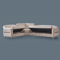 Canapé-lit convertible et extensible, mobilier turc moderne et traditionnel, idéal pour la maison, l'appartement ou l'hôtel, revêtement en velours rafraîchissant