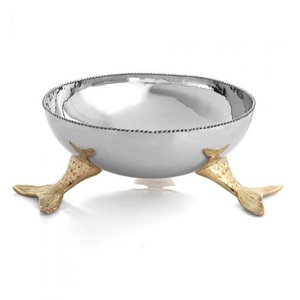 Soporte decorativo de flores de metal pulido con cuenco decorativo al por menor en línea para decoraciones de fiesta - Product Image 6