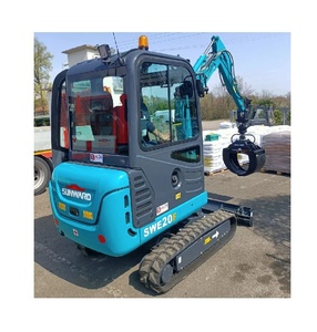 Excavatrice Sunward SWE 20F/FED à vendre avec moteur Yanmar de 18 ch et profondeur de fouille de 7 pieds 9 pouces pour petits travaux - Product Image 3
