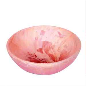 Cuenco Rosa Cuenco de madera y resina Online al mejor precio Tamaño de producto personalizado Hecho en India - Product Image 2