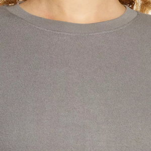 2025 femmes sweats fabricant grande taille français éponge col rond imprimé solide tricoté décontracté femmes respirant sweats - Product Image 5