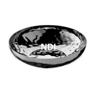 Cuenco para servir con acabado antiguo de alta calidad pulido brillante de fruta y ensalada de forma redonda de acero inoxidable - Product Image 1