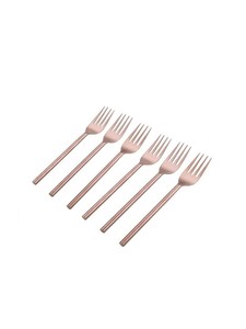 Wholesale Customized Metal 6-piece <b>Fork</b> For Wedding Restaurant Hotel in Low Price - Product Image 3
