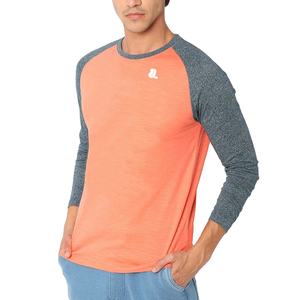 T-shirt à manches longues raglan chaud, logo personnalisé, t-shirt à manches longues raglan pour homme, t-shirt à manches longues raglan de baseball - Product Image 1