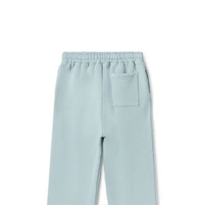 Premium os blanc jambe droite pantalons de survêtement 450 GSM haute qualité coupe personnalisée coudre coupe ample Active bas taille XL caractéristique unie - Product Image 6