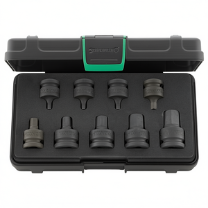 Ensemble de clés à douilles Stahlwille IMPACT 9 pièces, douilles INHEX de haute qualité, clés hexagonales - Product Image 2