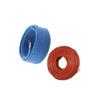 Wholesale Price 12k 33ohm/m Silicone Rubber Insulated Carbon Fiber Heating Cable Wire For Underfloor Heating