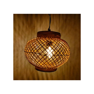 Prix le moins cher pour lampe en bambou naturel fabriqué au Viet Nam utiliser pour la décoration de la salle de beauté - Product Image 3