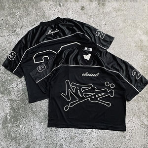 Camiseta de fútbol de gran tamaño de poliéster duradero para hombres - Product Image 2