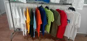 140 GSM Campaña electoral Camisetas México Camisetas Casual Cuello redondo Cuello en V Basado en la calidad del presupuesto Camiseta teñida Lisa para adultos - Product Image 6