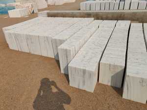 Azulejos de losa de mármol blanco moderno pulido 24 "x 24" suelo de hotel cocina baño Piedra Natural 12 "x 12" opción disponible - Product Image 6