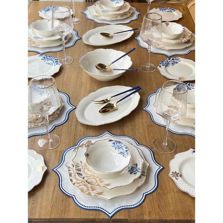 Dinner Set Bianca 44 Pieces for 6 Persons