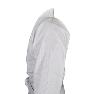 Uniforme de Karate Personalizado Blanco para Adultos, Poliéster/Algodón, Transpirable, Duradero, de Secado Rápido, Hecho a Medida - Product Image 4