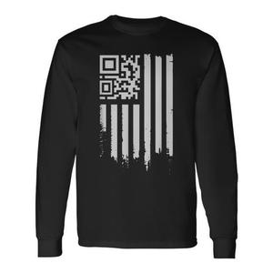 Maglietta a maniche lunghe con QR Scan Me President 4547 Dancing Code - Categoria Prodotti Promozionali - Product Image 1