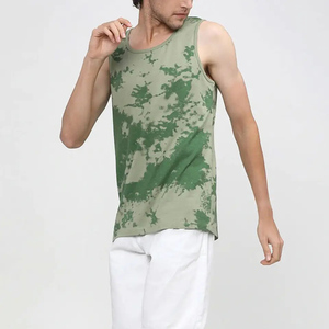 Camiseta sin mangas de camuflaje para hombre al por mayor, cuello redondo, tejida, informal, transpirable, de algodón, 2026 - Product Image 4