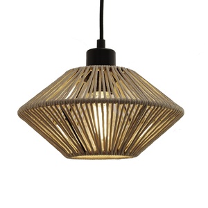 Lámpara Colgante Laos Sand Silk Cord 400mm E27 40W (Jueric 10501) - Product Image 1