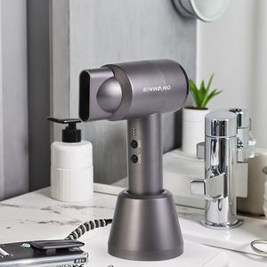 Binwang Professional Outdoor 300W Lithium Portable Mini <strong>Hair</strong> Blow <strong>Dryer</strong> Home Cordless Hairdryer Rechargeable Wireless <strong>Hair</strong> <strong>Dryer</strong> - Product Image 1