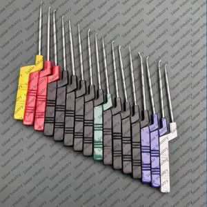 Juego de Curetas de Bayoneta para Microdiscectomía Cervical de Alta Calidad, 16 Piezas, Instrumentos de Neurocirugía con Certificación CE - Product Image 5
