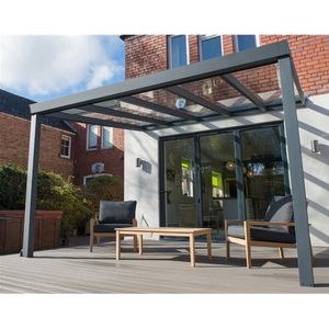 Cadre en aluminium Port de voiture Garage de voiture Extérieur <span class=keywords><strong>Carport</strong></span> Canopy Carports pour l'emballage de la voiture - Product Image 4