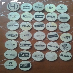 Bằng gỗ thẻ/nhãn bằng gỗ mức độ quần áo in thẻ gỗ tùy chỉnh nhãn hiệu - Product Image 1