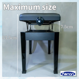 Highly Recommended 1-Piece Soft Modern <b>Musical</b> Instrument Bench <b>Accessory</b> Unique and Adjustable Set - Product Image 2